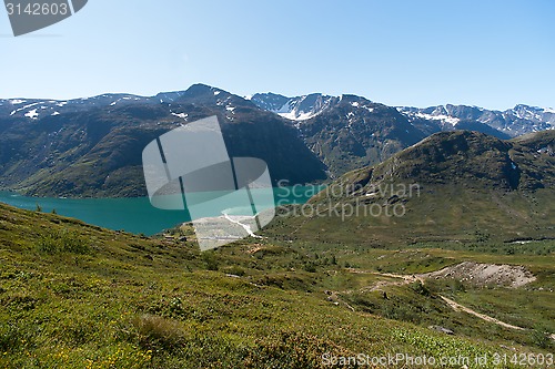 Image of Besseggen Ridge in Jotunheimen National Park, Norway