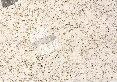 Image of Texture plastered wall.