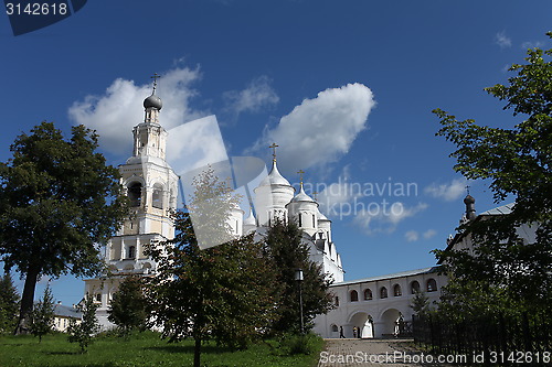 Image of view of Orthodox monastery 