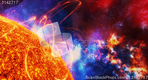 Image of Surface of the sun 