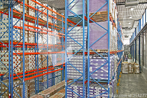 Image of Warehouse rack