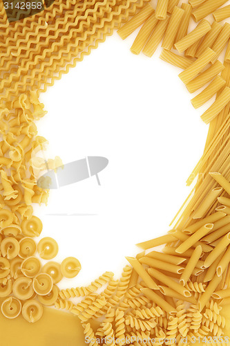 Image of Dried Pasta Border