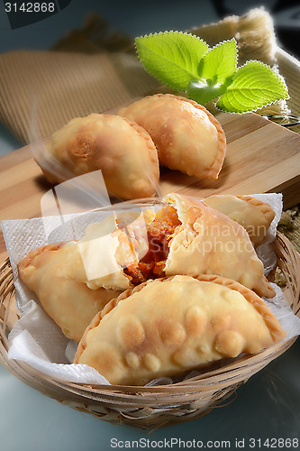 Image of Deep fried curry puffs