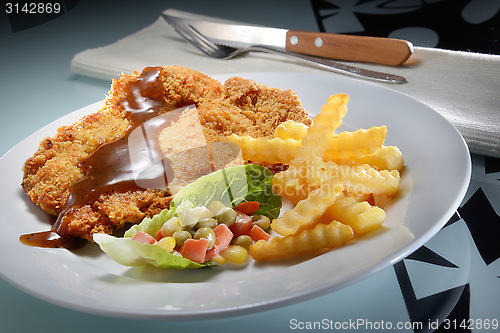 Image of Fried chicken chop 