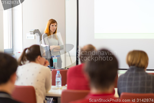 Image of Lecture at university.