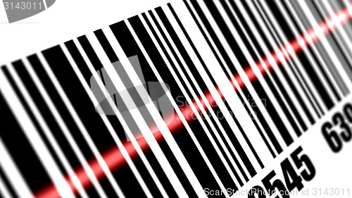 Image of Scanner scanning barcode