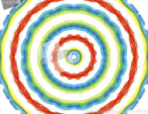 Image of Bright background with abstract radial pattern