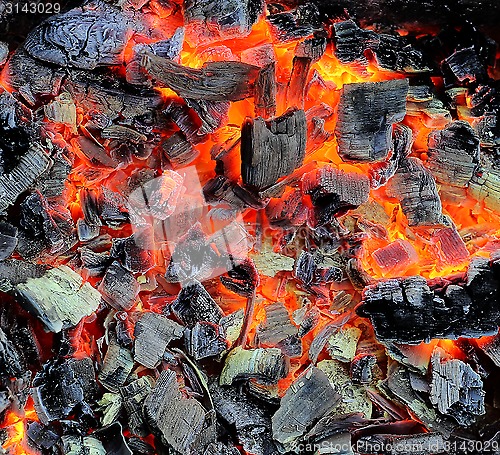 Image of Live coals