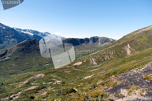 Image of Besseggen Ridge in Jotunheimen National Park, Norway