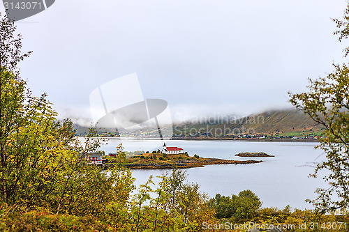 Image of chapel on the promontory