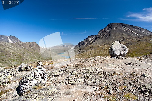 Image of Besseggen Ridge in Jotunheimen National Park, Norway