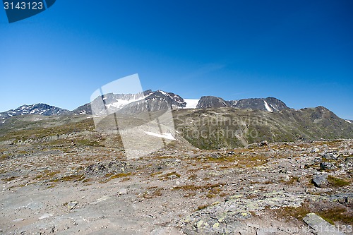 Image of Besseggen Ridge in Jotunheimen National Park, Norway