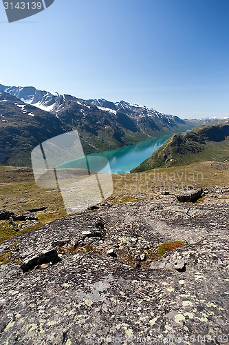 Image of Besseggen Ridge in Jotunheimen National Park, Norway