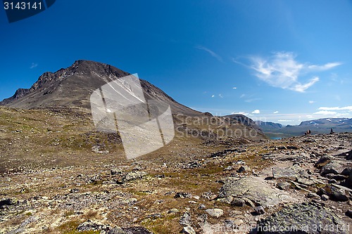 Image of Besseggen Ridge in Jotunheimen National Park, Norway