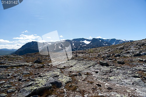 Image of Besseggen Ridge in Jotunheimen National Park, Norway