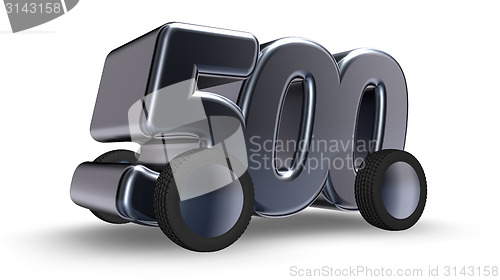 Image of five hundred on wheels