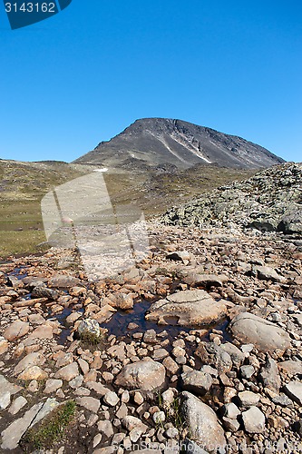 Image of Besseggen Ridge in Jotunheimen National Park, Norway