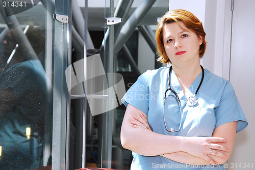 Image of Nurse in a hospital