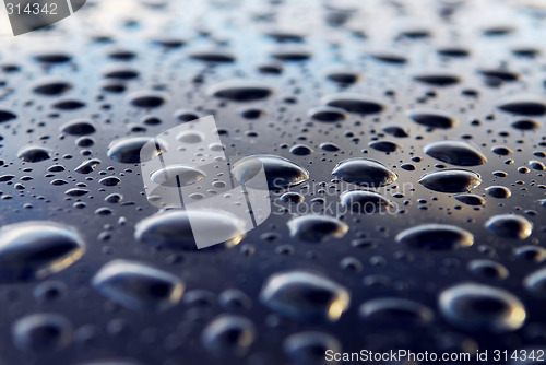 Image of Water drops background