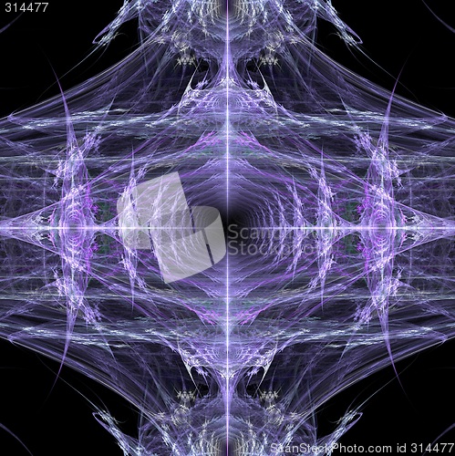 Image of 3D fractal tunnel