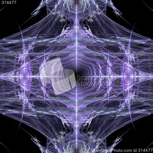 Image of 3D fractal tunnel