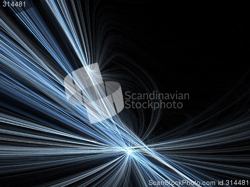 Image of Speed motion blur in night
