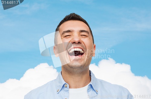 Image of laughing man