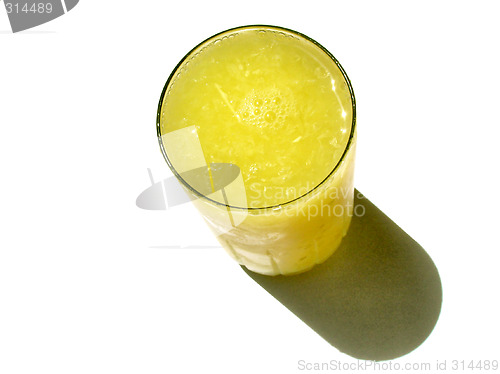 Image of Orange juice in glass