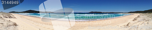 Image of Fingal Bay beach near Port Stephens