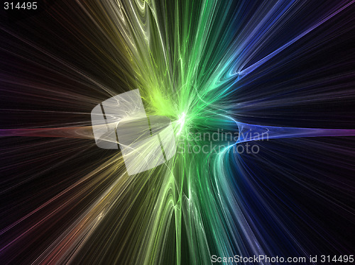 Image of Supernova rainbow 3D