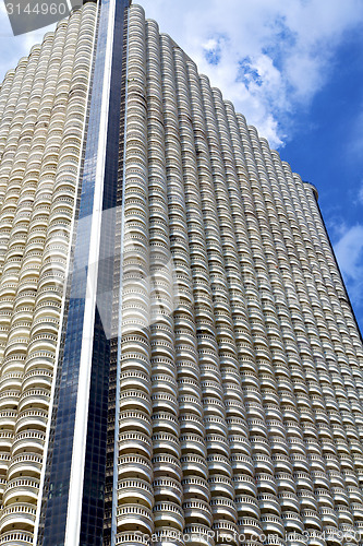 Image of  bangkok terrace  thailand  in office   line   skyscraper