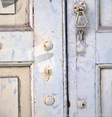 Image of abstract  house  door    in italy  lombardy   patch