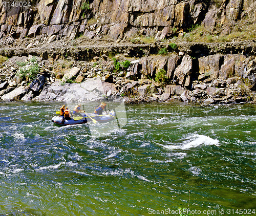 Image of Riding the rapids