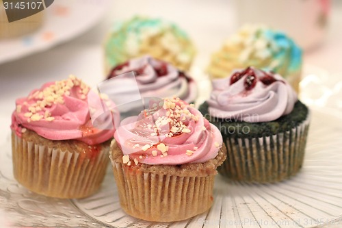 Image of homemade cupcakes 