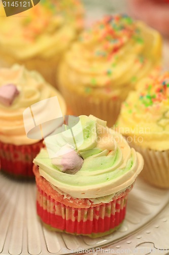 Image of homemade cupcakes 