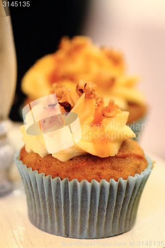 Image of homemade cupcake