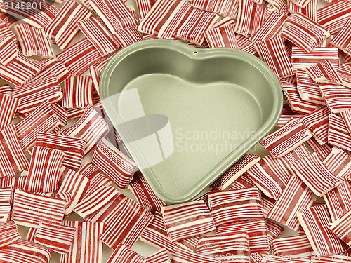 Image of Heart tin, candy