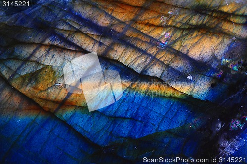 Image of labradorite mineral background