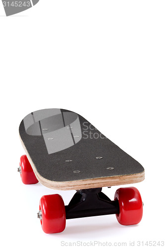 Image of skateboard isolated