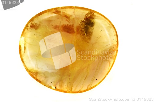 Image of yellow amber mineral