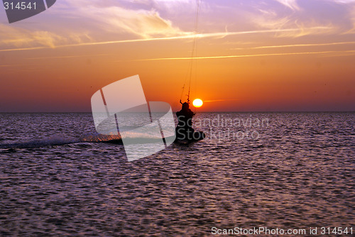 Image of Kite surfing