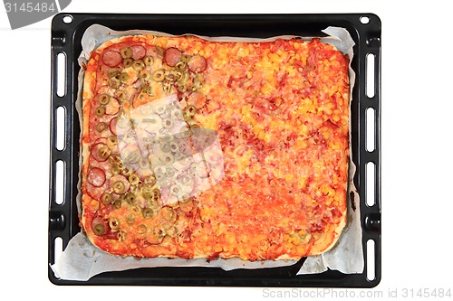 Image of homemade pizza