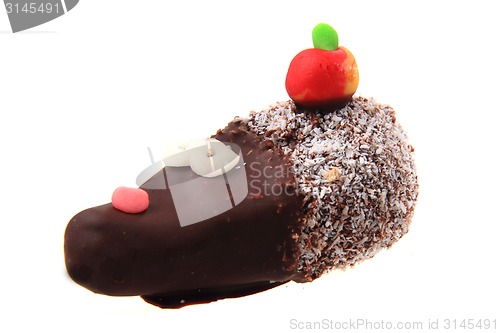 Image of sweet chocolate hedgehog 