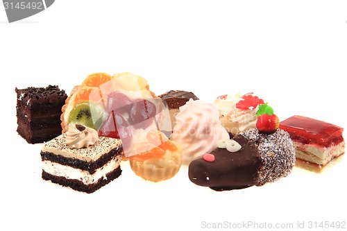 Image of sweet color desserts