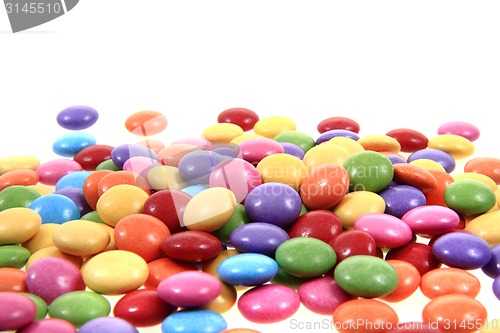 Image of sweet color candies background