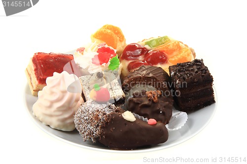 Image of sweet color desserts
