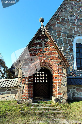 Image of Trönö Old Church a medieval church.