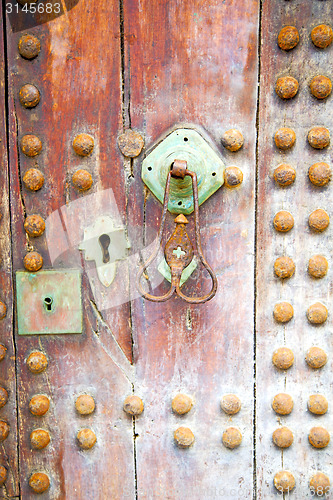 Image of rusty  brown    morocco in africa the  