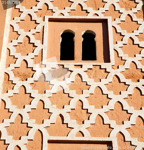 Image of  muslim the history  symbol  in morocco  abstract