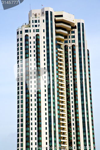 Image of  bangkok terrace  thailand  in    the   modern building    skysc